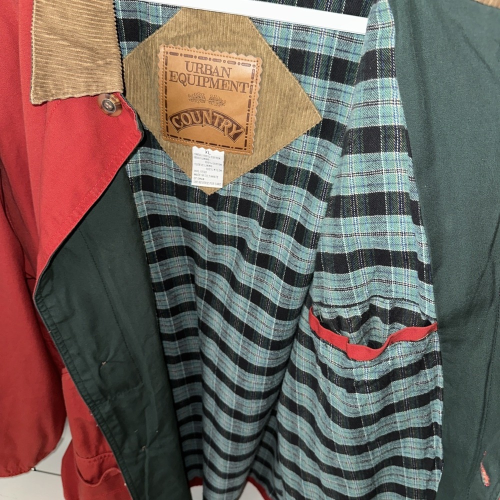 Urban Equipment Country Chore Coat Mens Large Corduroy Collar Fleece Lined XL - Picture 4 of 5